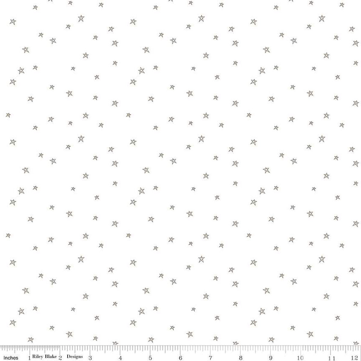 Bee Plaids Farmhouse Star Pebble by Lori Holt