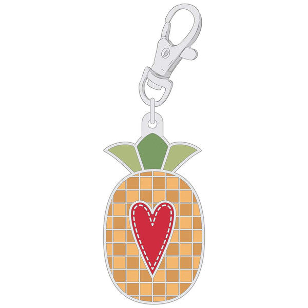 Home Town Pineapple Enamel Happy Charm Lori Holt of Bee in my Bonnet