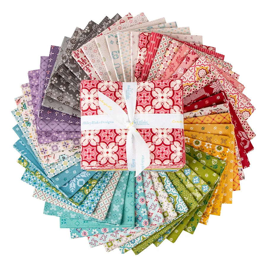 Piece & Plenty Fat Quarter Bundle Lori Holt for Riley Blake Designs