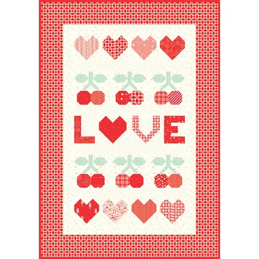 This Is Love Wallhanging Kit Featuring I Love Us by Sandy Gervais