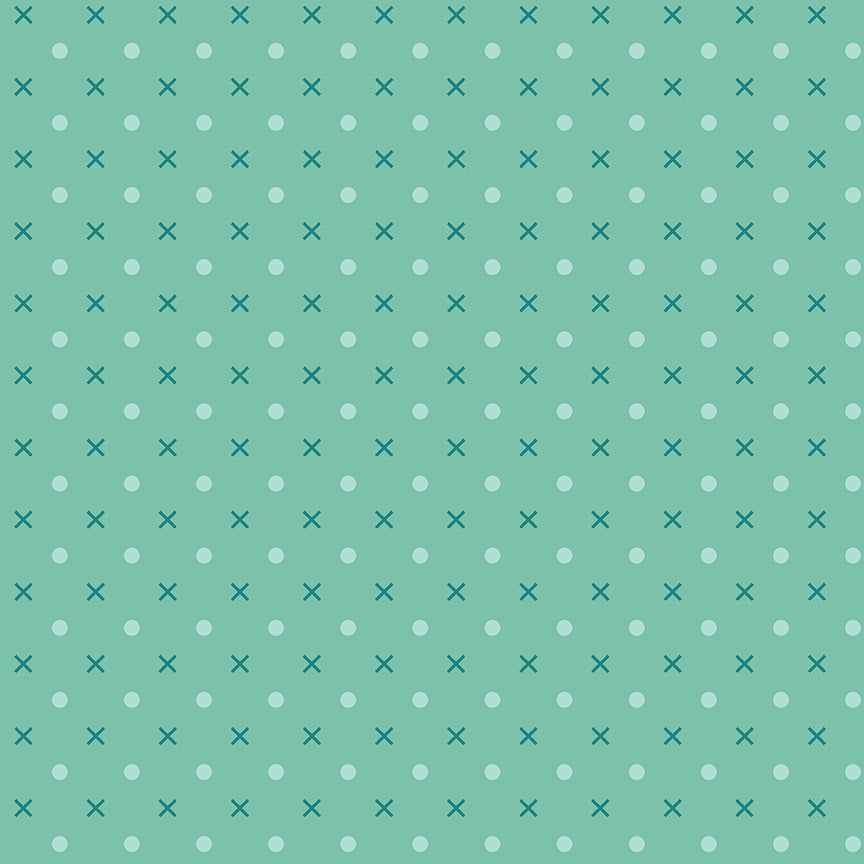 Bee Dots Seaglass 108" Wide Yardage Lori Holt