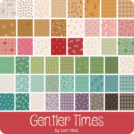 Gentler Times Fat Quarter Bundle Lori Holt for Riley Blake Designs