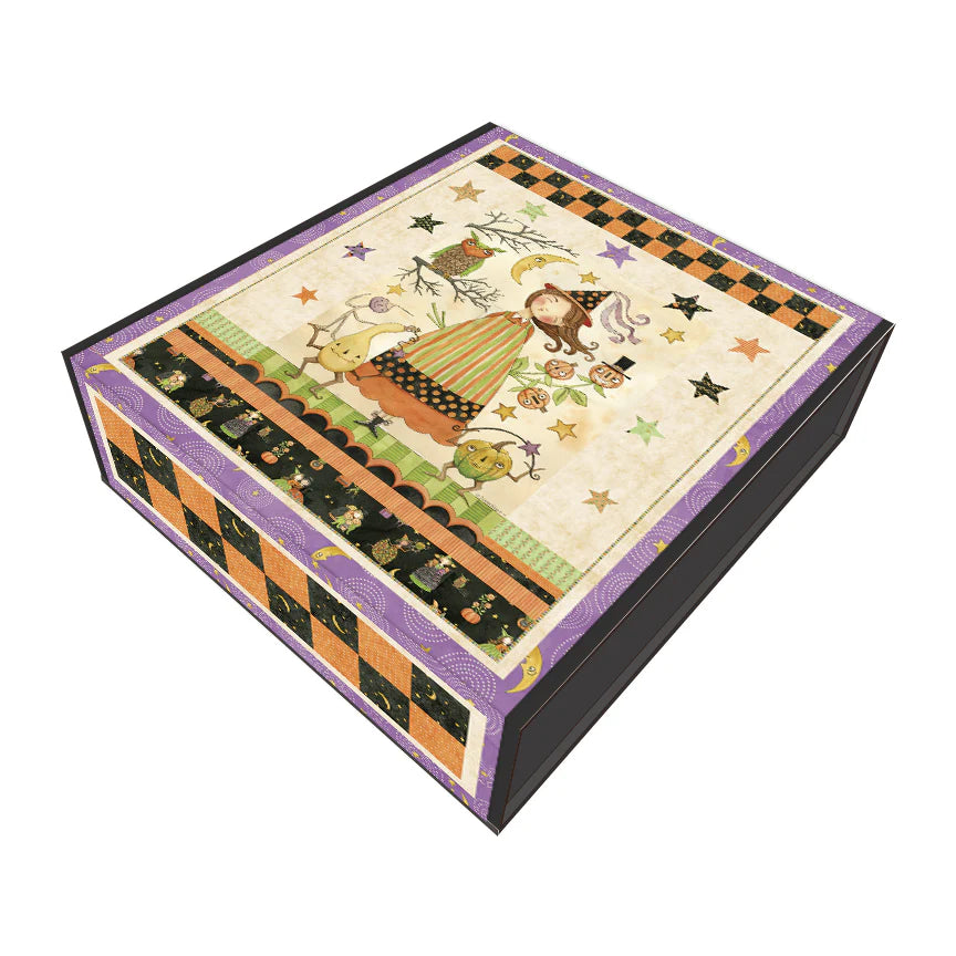Ghoul Friends Panel Boxed Quilt Kit by Teresa Kogut