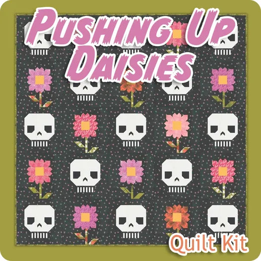 Pushing Up Daisies Quilt Kit Featuring Hey Boo by Lella Boutique