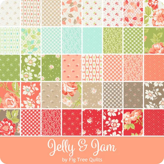 Jelly & Jam Fat Quarter Bundle Fig Tree Quilts for Moda Fabrics