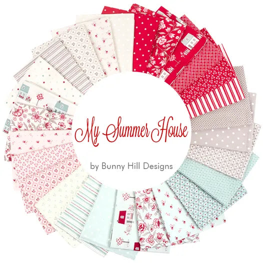 My Summer House Fat Quarter Bundle Bunny Hill Designs for Moda Fabrics