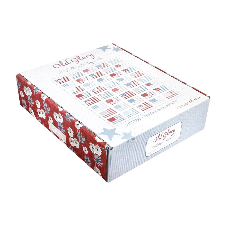 Miss Americana Quilt Kit by Lella Boutique Old Glory Moda Fabric