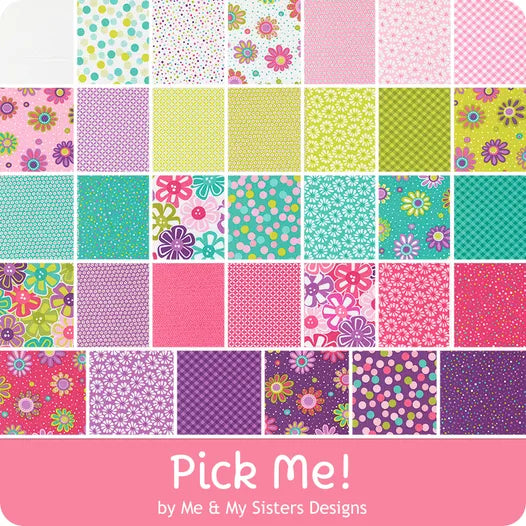 Pick Me Fat Quarter Bundle Me & My Sister for Moda Fabrics
