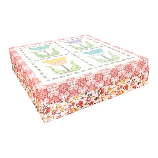 Stitched Tulips Quilt Kit Featuring Piece & Plenty by Lori Holt