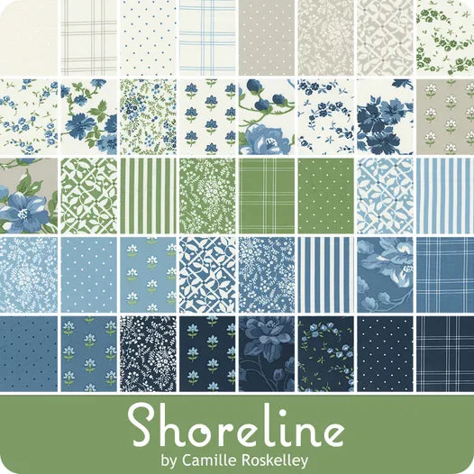 Shoreline Fat Quarter Bundle Camille Roskelley for Moda Fabrics