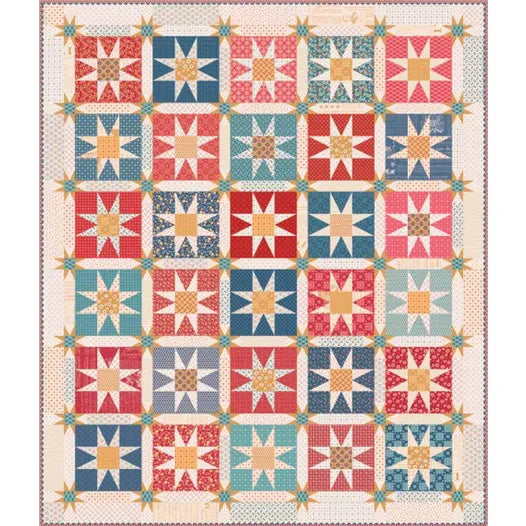 Spacious Skies Quilt Kit Featuring Americana by Lori Holt