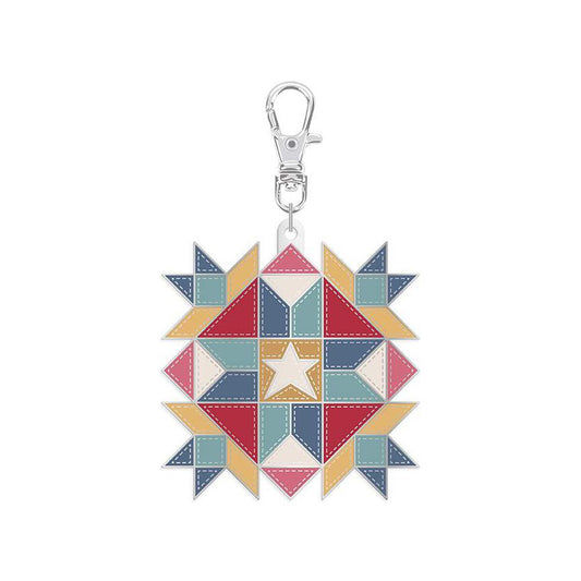 Americana Star Enamel Happy Charm Lori Holt of Bee in My Bonnet