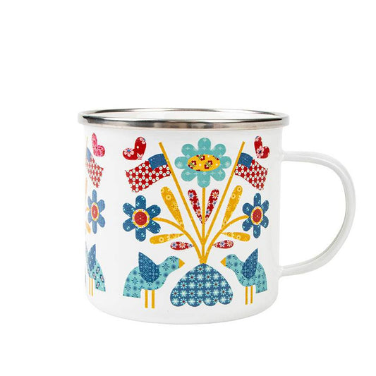 Americana Camp Style Enamel Tin Mug Lori Holt of Bee in My Bonnet