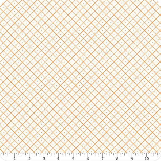 Bee Backgrounds Grid Orange by Lori Holt