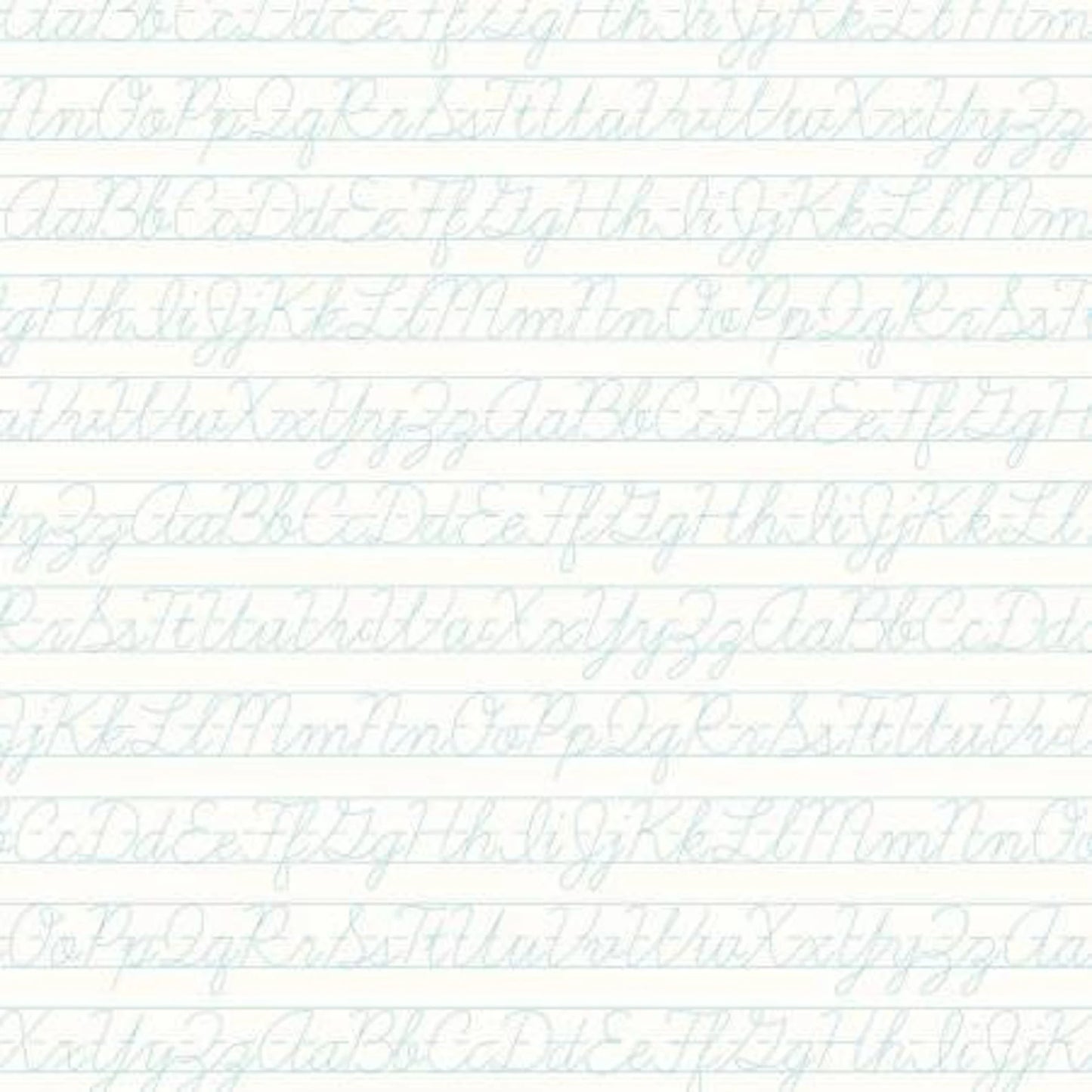 Bee Backgrounds Penmanship Aqua by Lori Holt