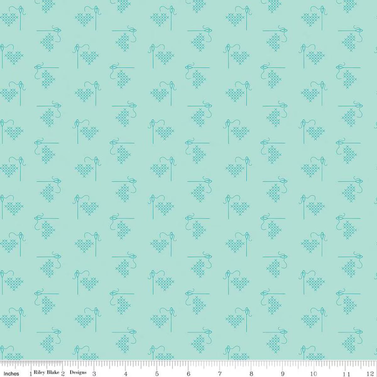 Bee Basics Hearts Songbird Lori Holt for Riley Blake Designs