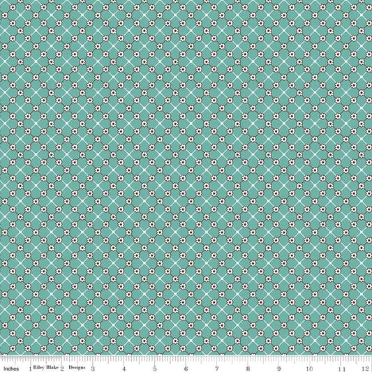 Bee Plaids Sunflower Vivid Lori Holt for Riley Blake Designs
