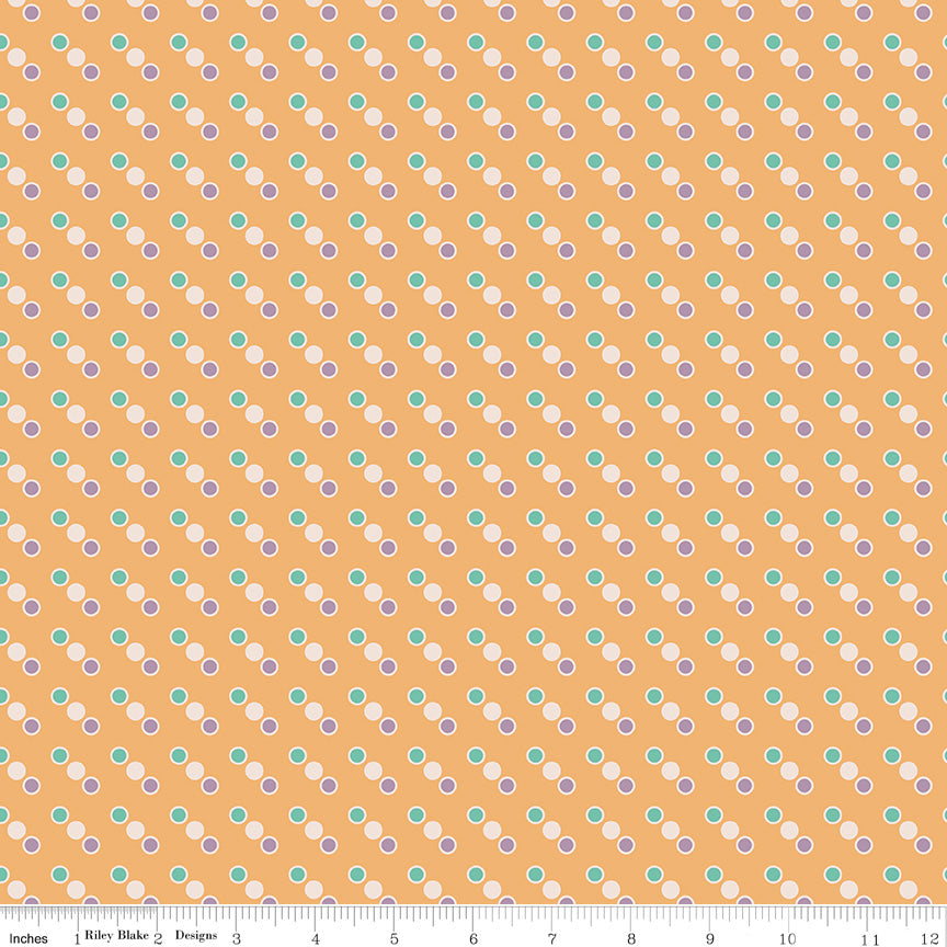 Bee Dots Marjorie Marigold Lori Holt for Riley Blake Designs