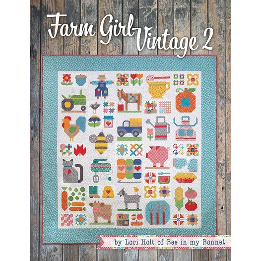 Farm Girl Vintage 2 Book Lori Holt of Bee in my Bonnet for It's Sew