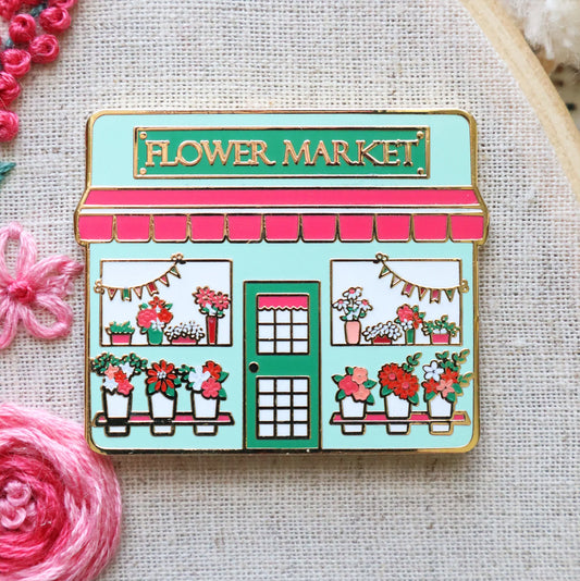 Flower Market Magnetic Needle Minder by Flamingo Toes
