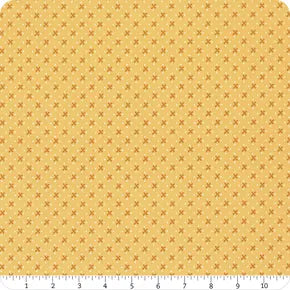 Granny Chic Kisses Yellow Yardage by Lori Holt
