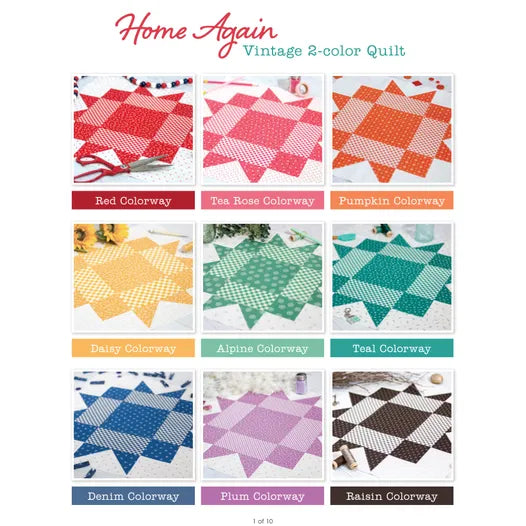 Home Again Quilt Pattern Lori Holt of Bee in my Bonnet