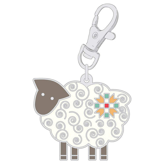 Home Town Happy Sheep Enamel Happy Charm Lori Holt of Bee in my Bonnet
