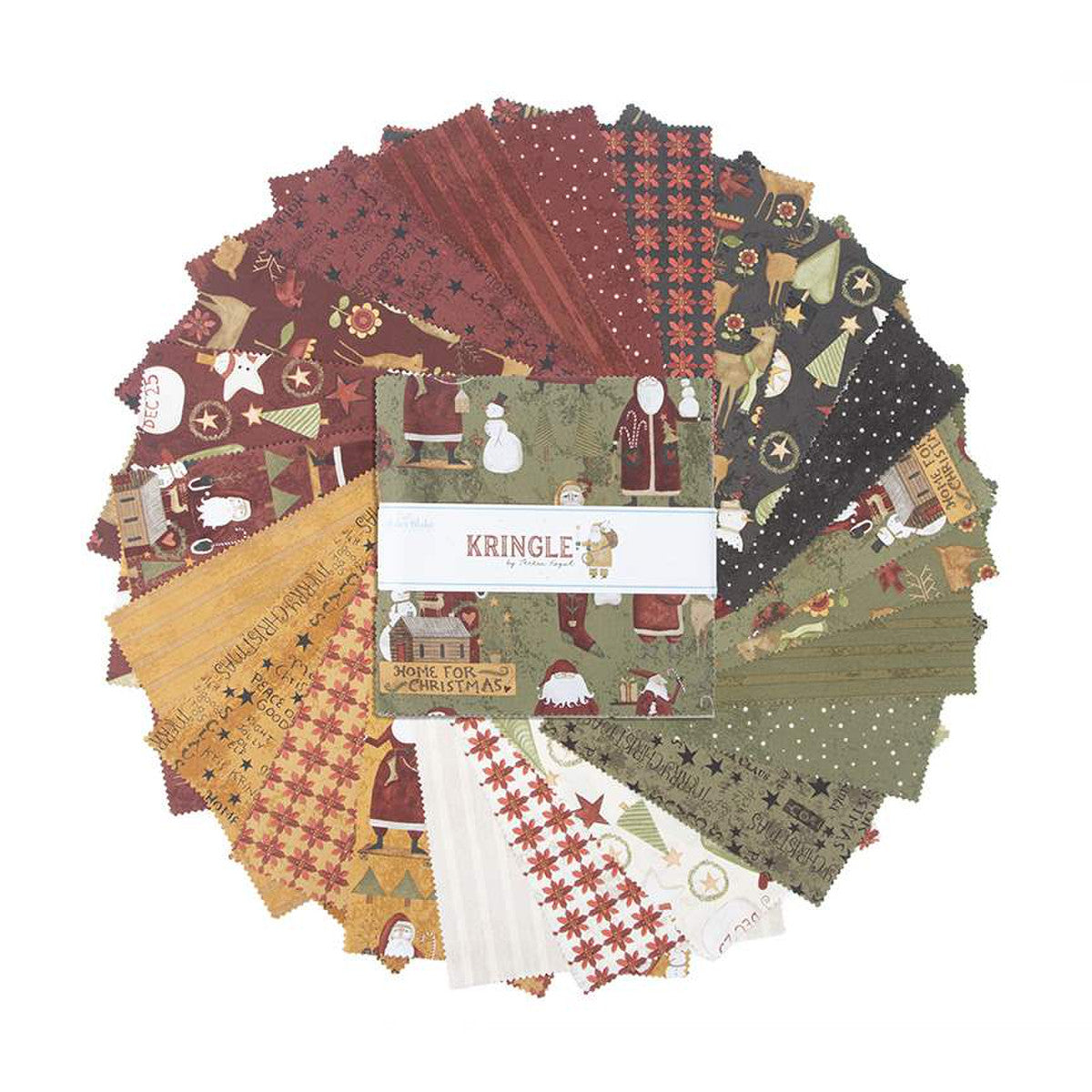 Kringle 10" Stacker Teresa Kogut for Riley Blake Designs