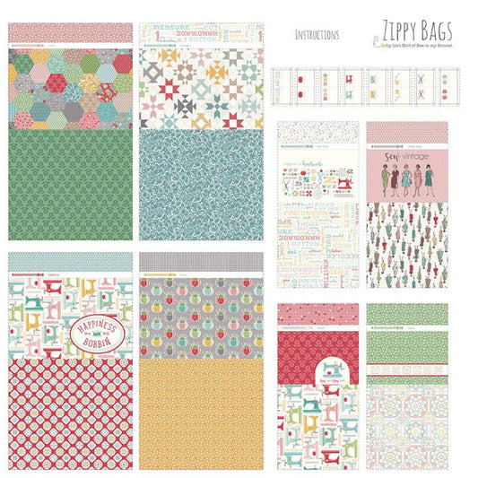 My Happy Place Home Dec Zippy Bags Project Panel