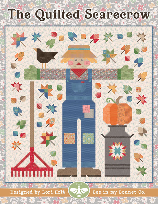 The Quilted Scarecrow Quilt Pattern Lori Holt of Bee in my Bonnet