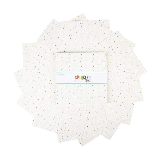 Sparkler 10" White Stacker for Riley Blake Designs