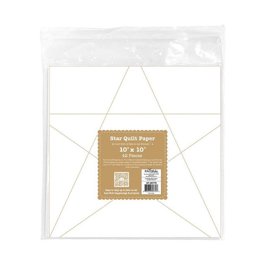 10" Star Quilt Paper Lori Holt of Bee in My Bonnet