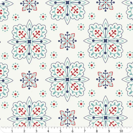 Americana Parade Raindrop 108" Wide Yardage Lori Holt