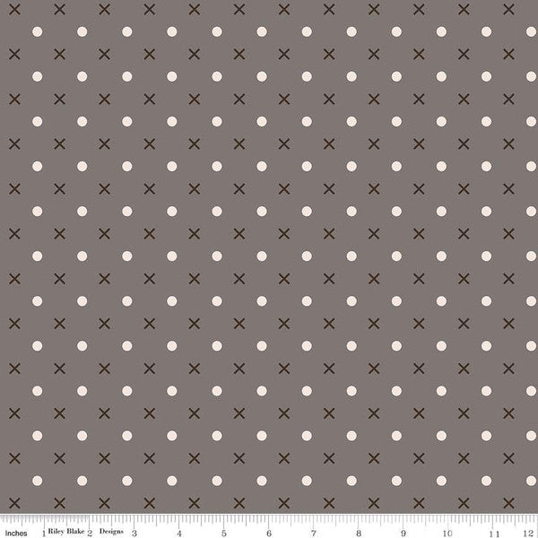Bee Dots Milkcan 108" Wide Yardage Lori Holt