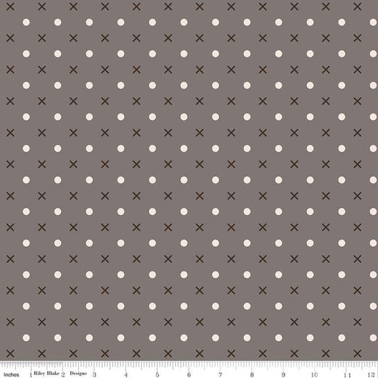 Bee Dots Milkcan 108" Wide Yardage Lori Holt