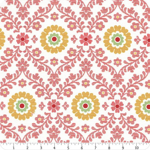 Piece & Plenty Wallpaper Marigold 108" Wide Yardage Lori Holt