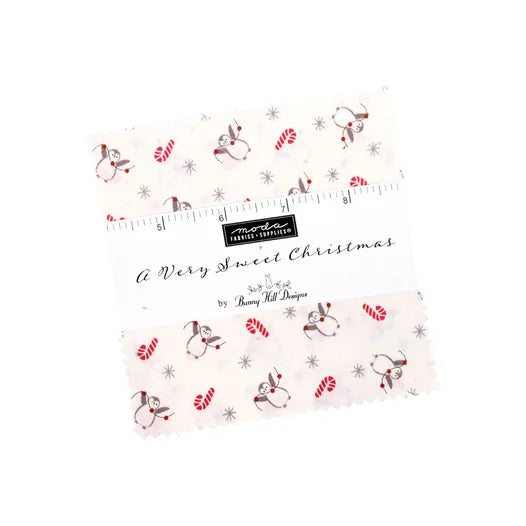 A Very Sweet Christmas Charm Pack Bunny Hill Designs for Moda Fabrics