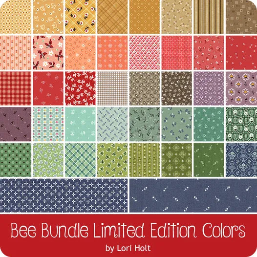Bee Bundle Limited Edition Colors 5" Stacker Lori Holt for Riley Blake Designs