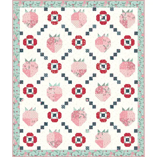 Berry Market Quilt Kit Featuring Berry Market by Beverly McCullough