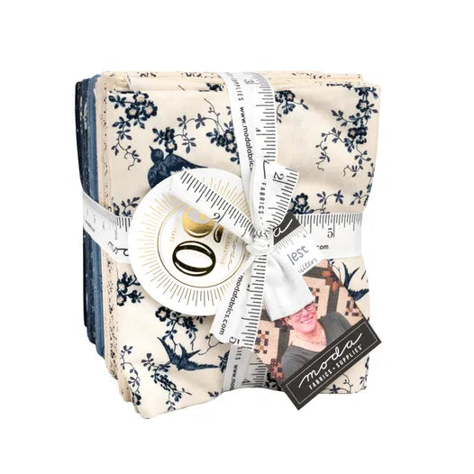 Bluebird's Nest Fat Quarter Bundle Kansas Troubles Quilters for Moda Fabrics