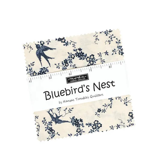 Bluebird's Nest Charm Pack Kansas Troubles Quilters for Moda Fabrics