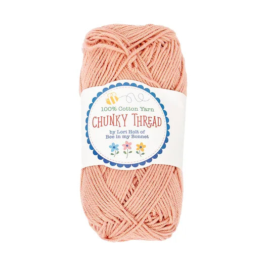 Blush Chunky Crochet Thread Lori Holt of Bee in my Bonne