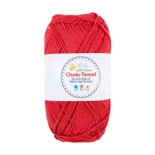 Cayenne Chunky Crochet Thread Lori Holt of Bee in my Bonnet