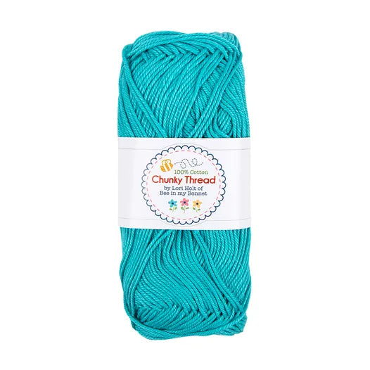 Peacock Chunky Crochet Thread Yarn Lori Holt of Bee in my Bonnet