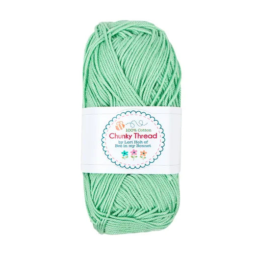 Sweet Mint Chunky Crochet Thread Lori Holt of Bee in my Bonnet