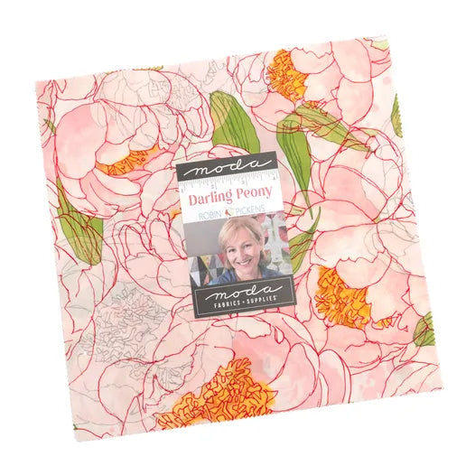 Darling Peony Layer Cake Robin Pickens for Moda Fabrics