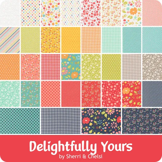 Delightfully Yours Layer Cake Sherri & Chelsi for Moda Fabrics