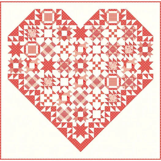 Endless Love Quilt Kit Featuring You & Me by Sandy Gervais
