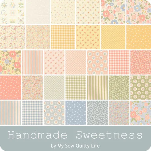 Handmade Sweetness Fat Quarter Bundle My Sew Quilty Life for Moda Fabrics