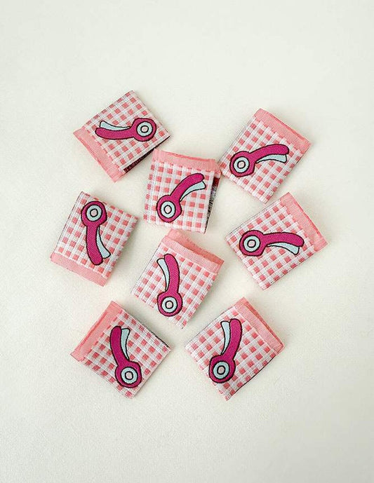 Rotary Cutter Premium Folded Woven Sew In Labels Minki Kim